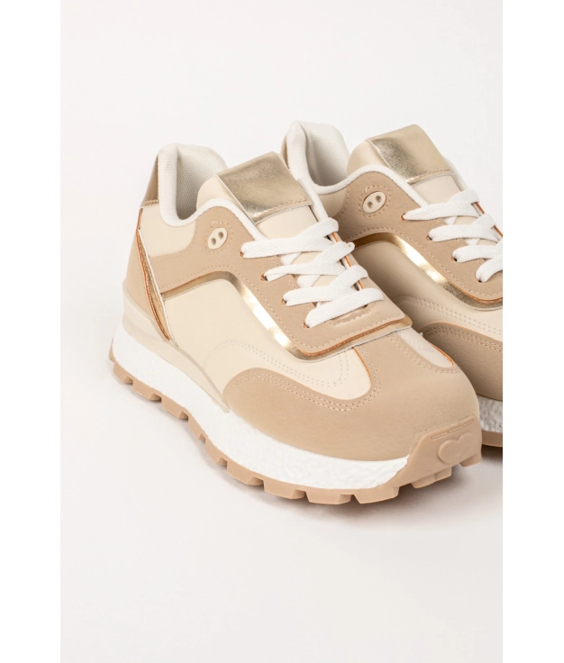 Baskets Casual Vagar - Beige Pianno 39