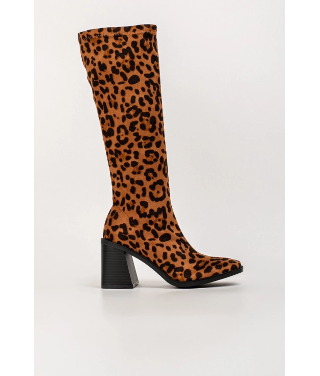 Linon Tall Boot - Leopard Pianno 39