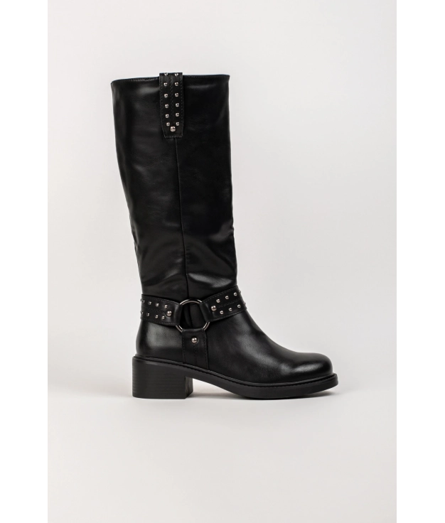 Reken Tall Boot - Black Pianno 39