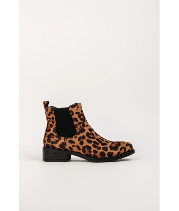 Low Boot Skole - Leopard Pianno 39