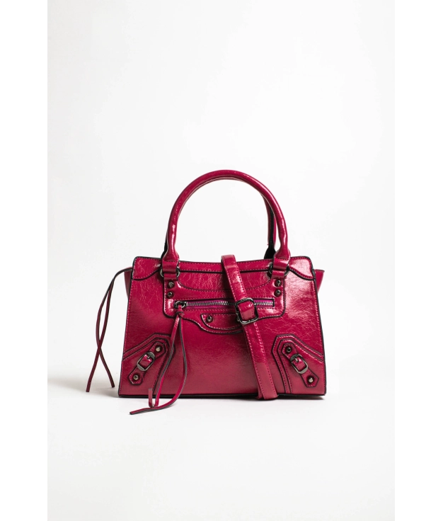 Bolsa de Ombro Losanu - Fucsia Pianno 39