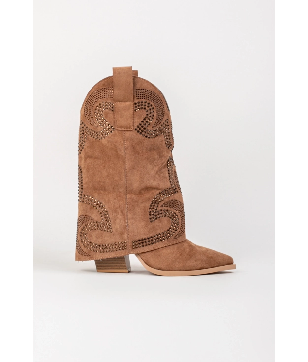 Bota Cowboy Yarel - Camel Pianno 39