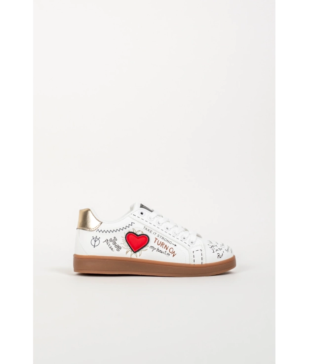 Sneakers Casual Yarea - Blanco Pianno 39