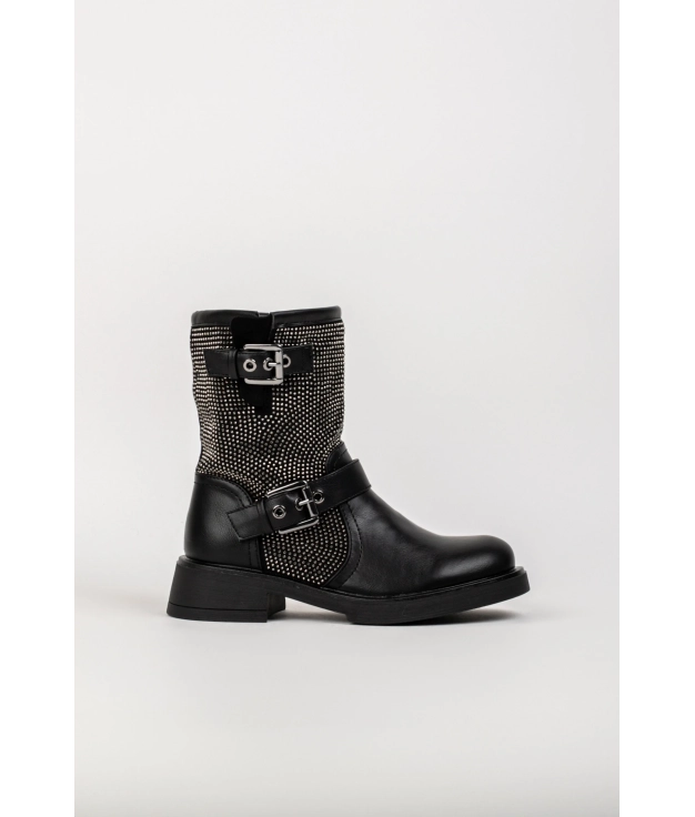 Bota Baja Pertin - Negro Pianno 39