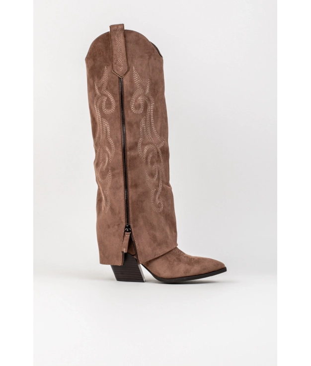 Bottes de cow-boy Mertis - Khaki Pianno 39