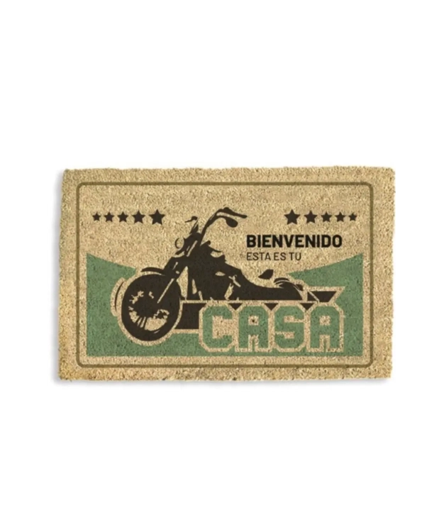 Motorbike Doormat - Green