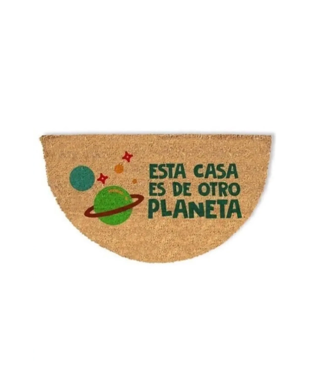 Doormat Planet Crescent - Green