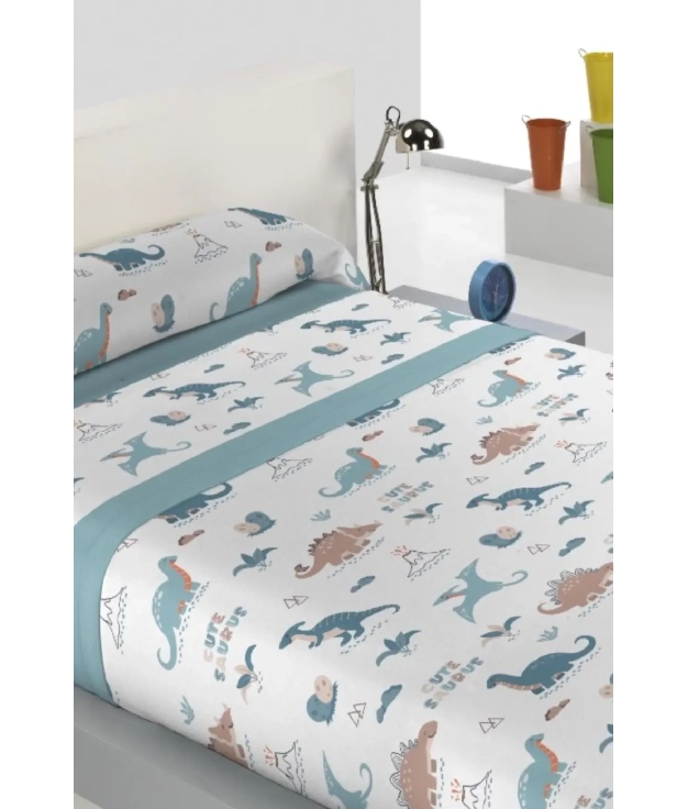 Cute Saurus Coralina Karamelo Sheets