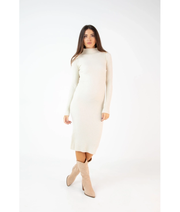 Vestido Mayali - Beige Pianno 39