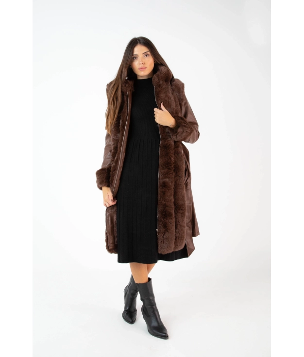 Manteau Tresmer - Pianno Brown 39