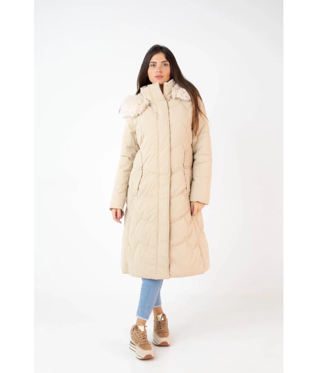 Cappotto Rimor - Beige Pianno 39