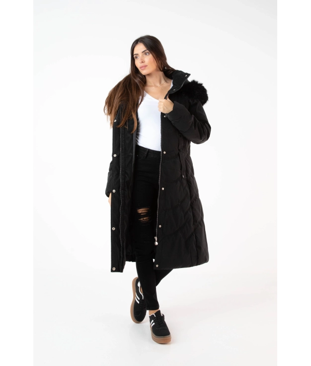 Cappotto Rimor - Nero Pianno 39