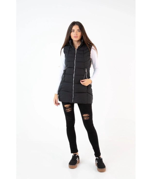 Gilet Lemores - Noir Pianno 39