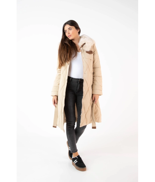 Manteau Plasder - Pianno Beige 39