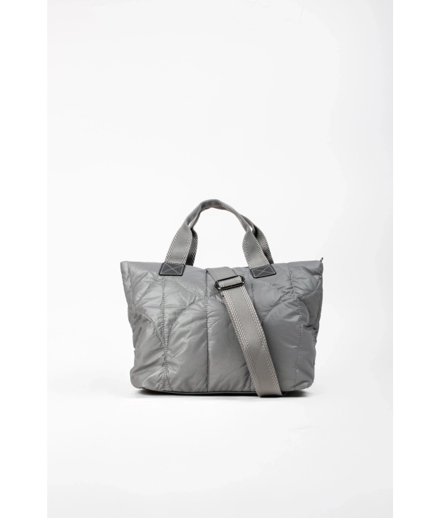 Bolsa de Ombro Quentus - Prata Pianno 39