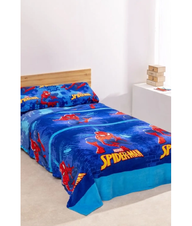 ENSEMBLE DE DRAPS POUR ENFANTS CORALINA SPIDER-MAN PIANNO39