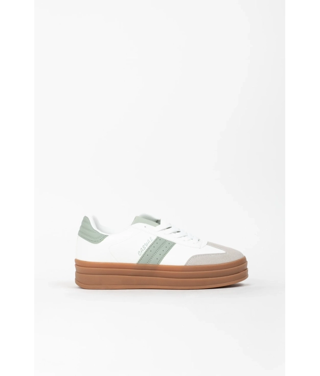 Sneakers Casual Runir - Verde Pianno 39