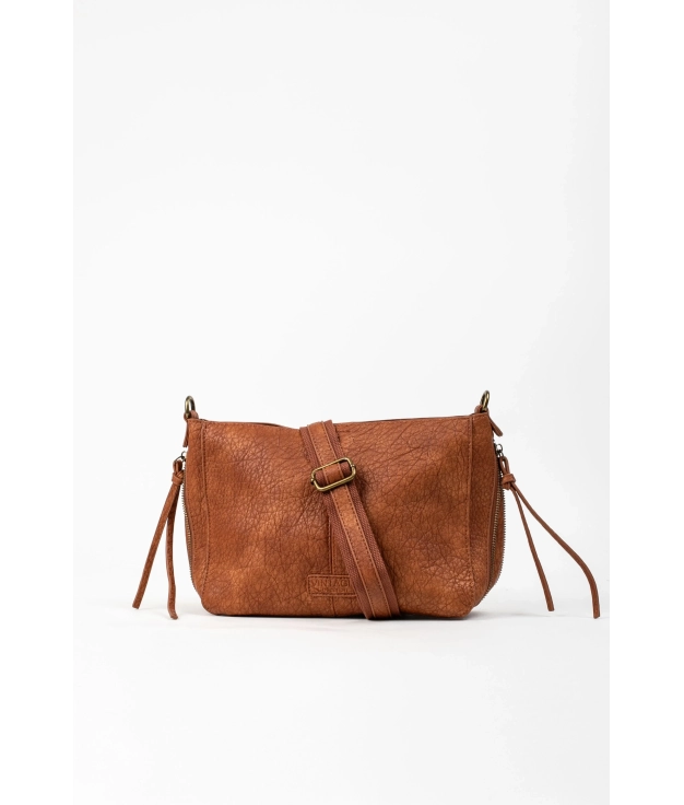 Bolsa de Ombro Utrin - Camel Pianno 39