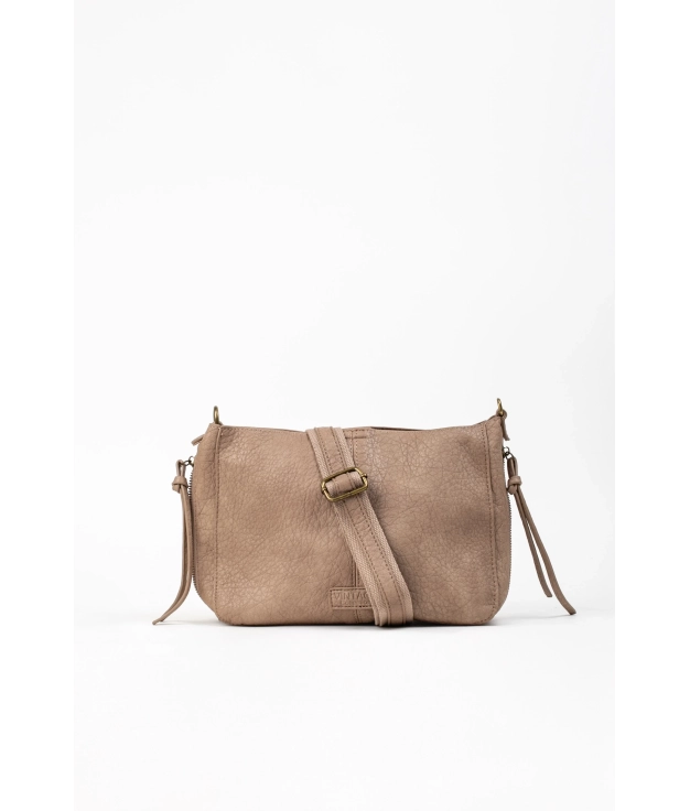 Bolsa de Ombro Utrin -Taupe Pianno 39