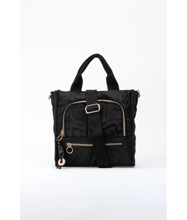 Bolsa de Ombro Keldan - Preto Pianno 39