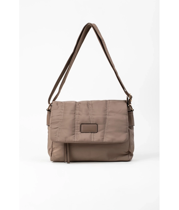 Bolsa de Ombro Edams - Taupe Pianno 39