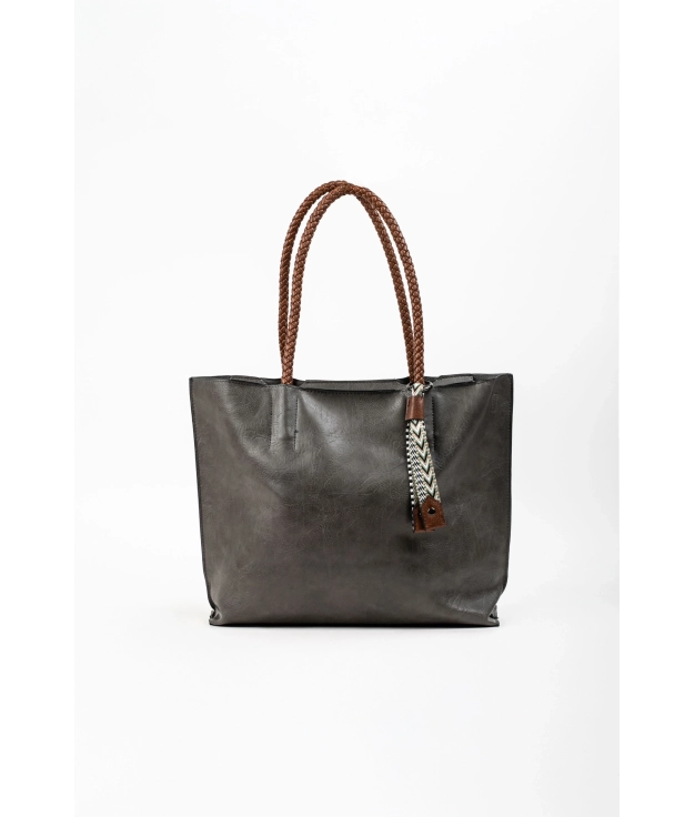 Regan Shopper Bag - Grey