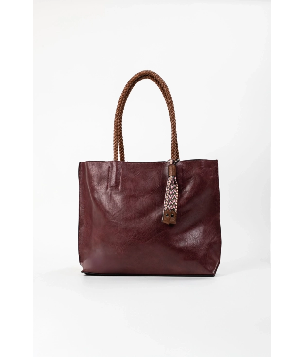 Bolso Shopper Regan - Granate Pianno 39