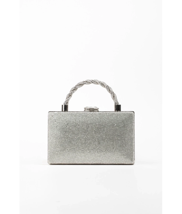 Bolso Clutch Urgas - Plata Pianno 39