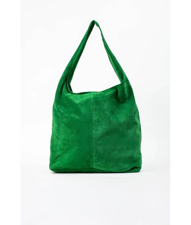 Borsa Leoni in pelle - Verde chiaro Pianno 39