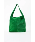 Sac à main en cuir Leoni - Vert clair Pianno 39