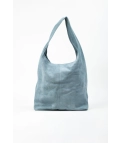 Bolsa de Couro Leoni - Azul Claro Pianno 39