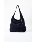 Bolsa de Couro Leoni - Azul Escuro Pianno 39