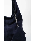 Bolso de Piel Leoni - Azul Oscuro Pianno 39