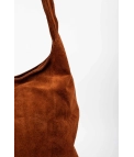 Bolsa de couro Leoni - Castanho claro Pianno 39
