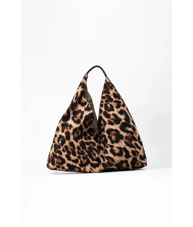 Borsa grande Raine - Leopardo/Nero Pianno 39