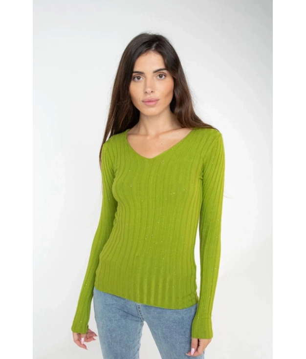 Maglione Vircul - Verde Pianno 39