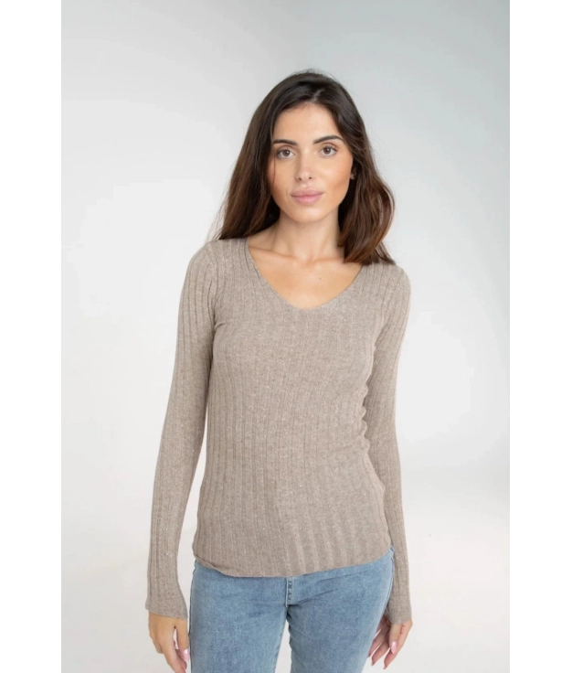 Maglione Vircul - Taupe Pianno 39