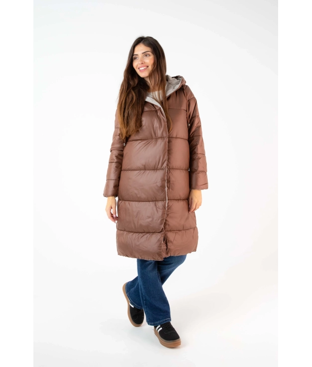 Manteau réversible - Brown Pianno 39