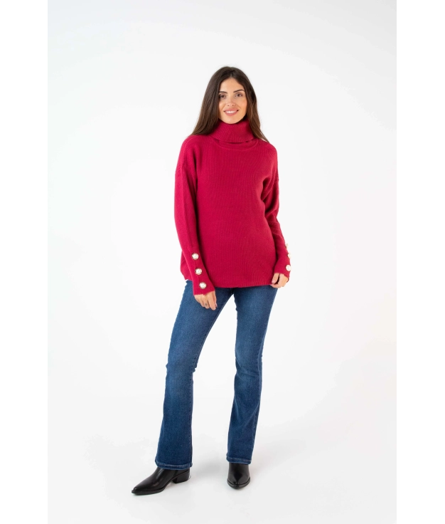 Luber Sweater - Garnet Pianno 39