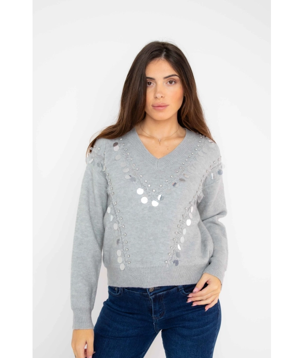 Terta Sweater - Pianno Grey 39