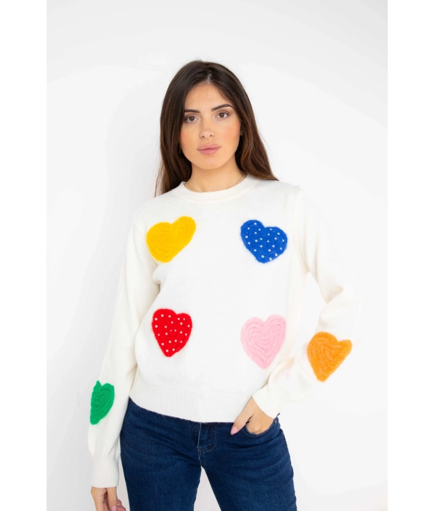 Maglione Zores - Bianco Pianno 39