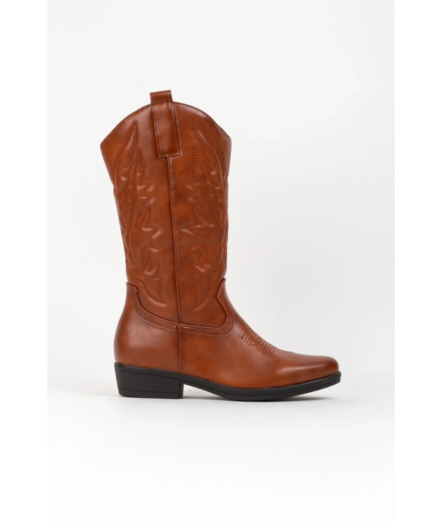 Bota Cowboy Lufer - Camel