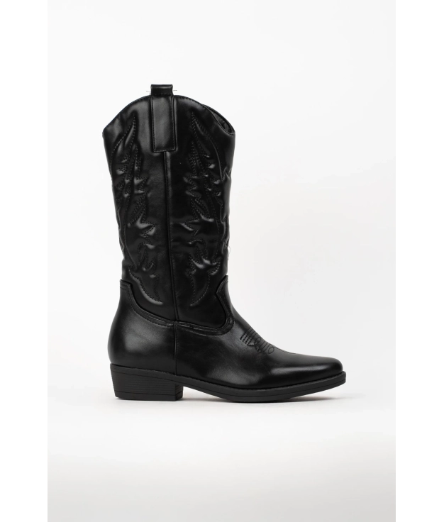 Bota Cowboy Lufer - Negro Pianno 39