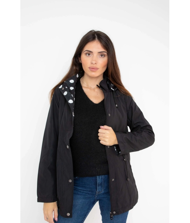 Chaqueta Reversible Somia - Negro Pianno 39