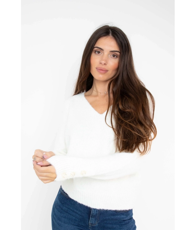 Koneti Sweater - White Pianno 39