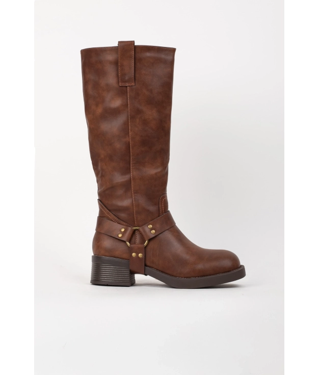 Sirene Tall Boot - Pianno Brown 39