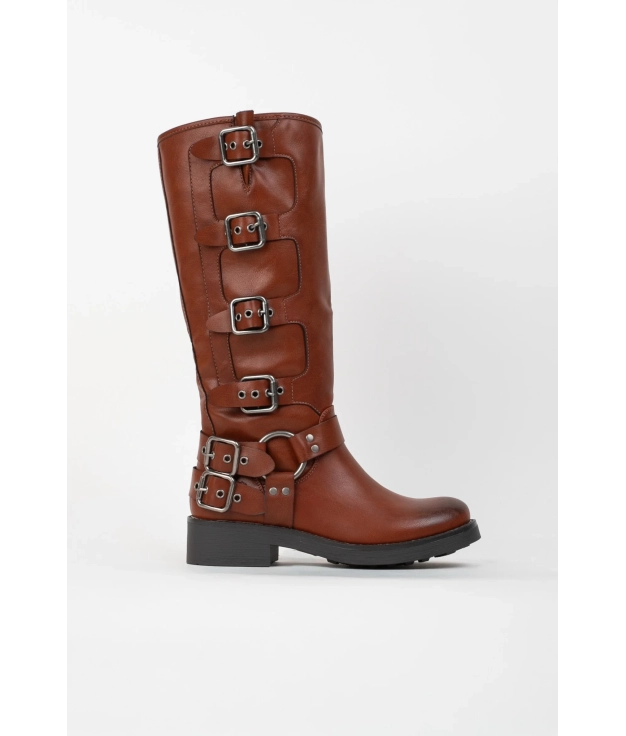 Bottes hautes Rosur - Camel Pianno 39