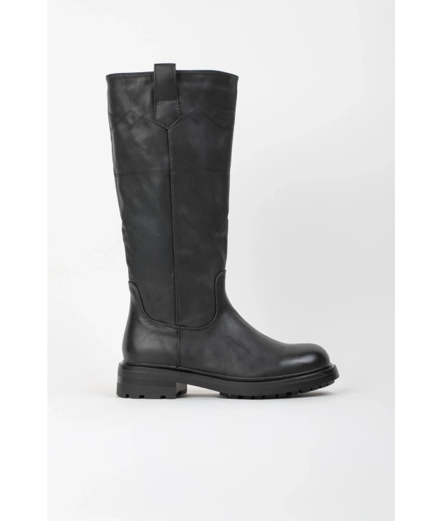 Bru Tall Boot - Black Pianno 39