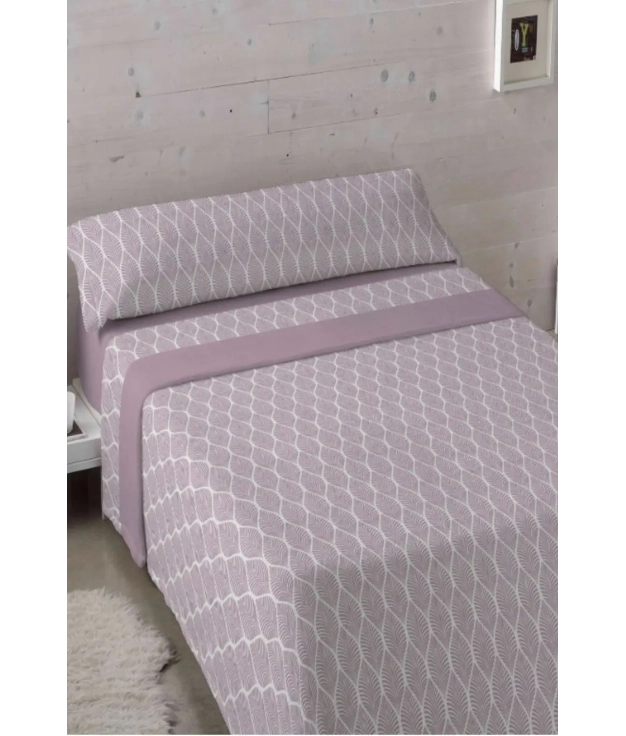 Coralina Karamelo Saori Sheets - Lavender Pianno39