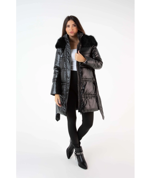 Fourge Coat - Black Pianno 39